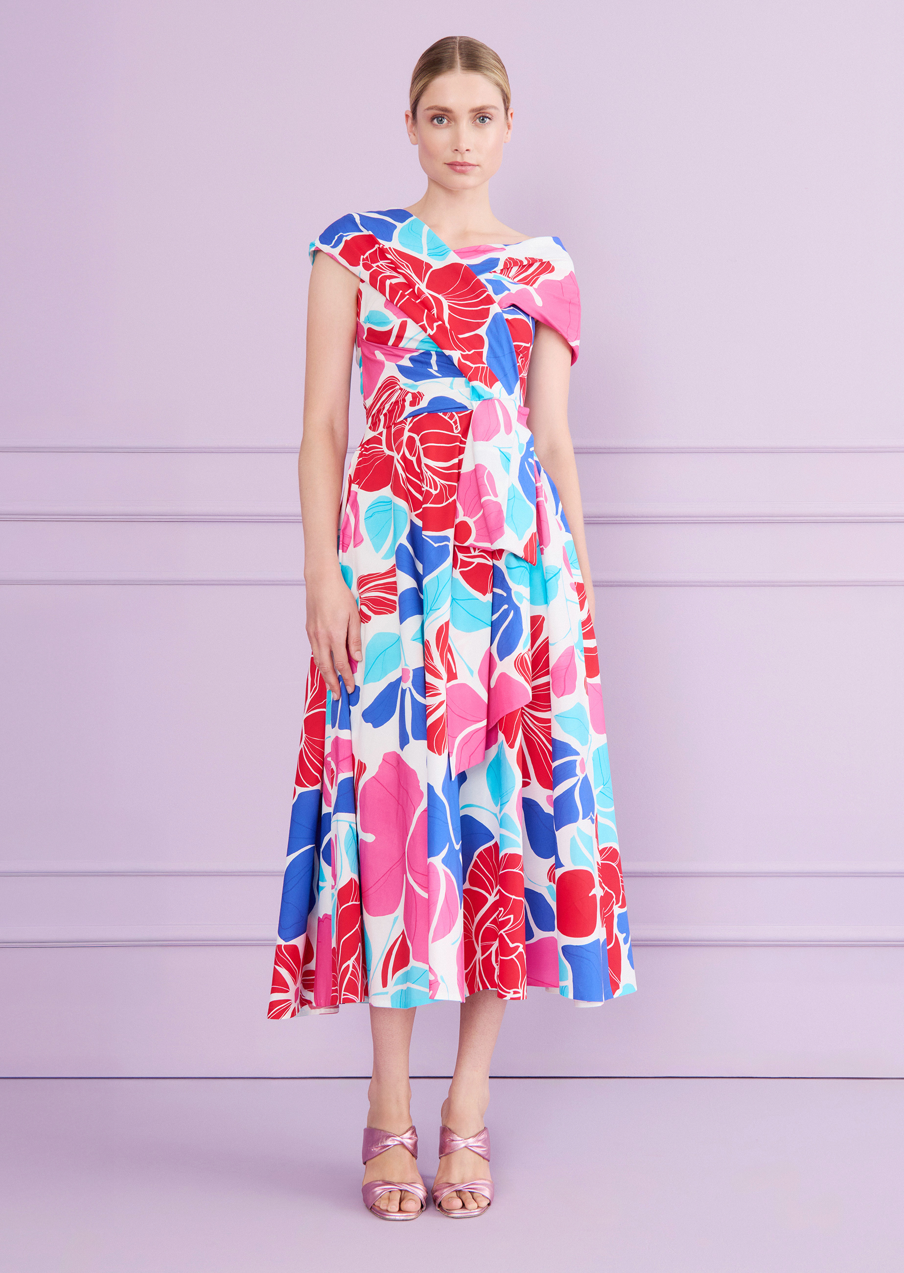 Midi Dress OM0927-02 QS35 900