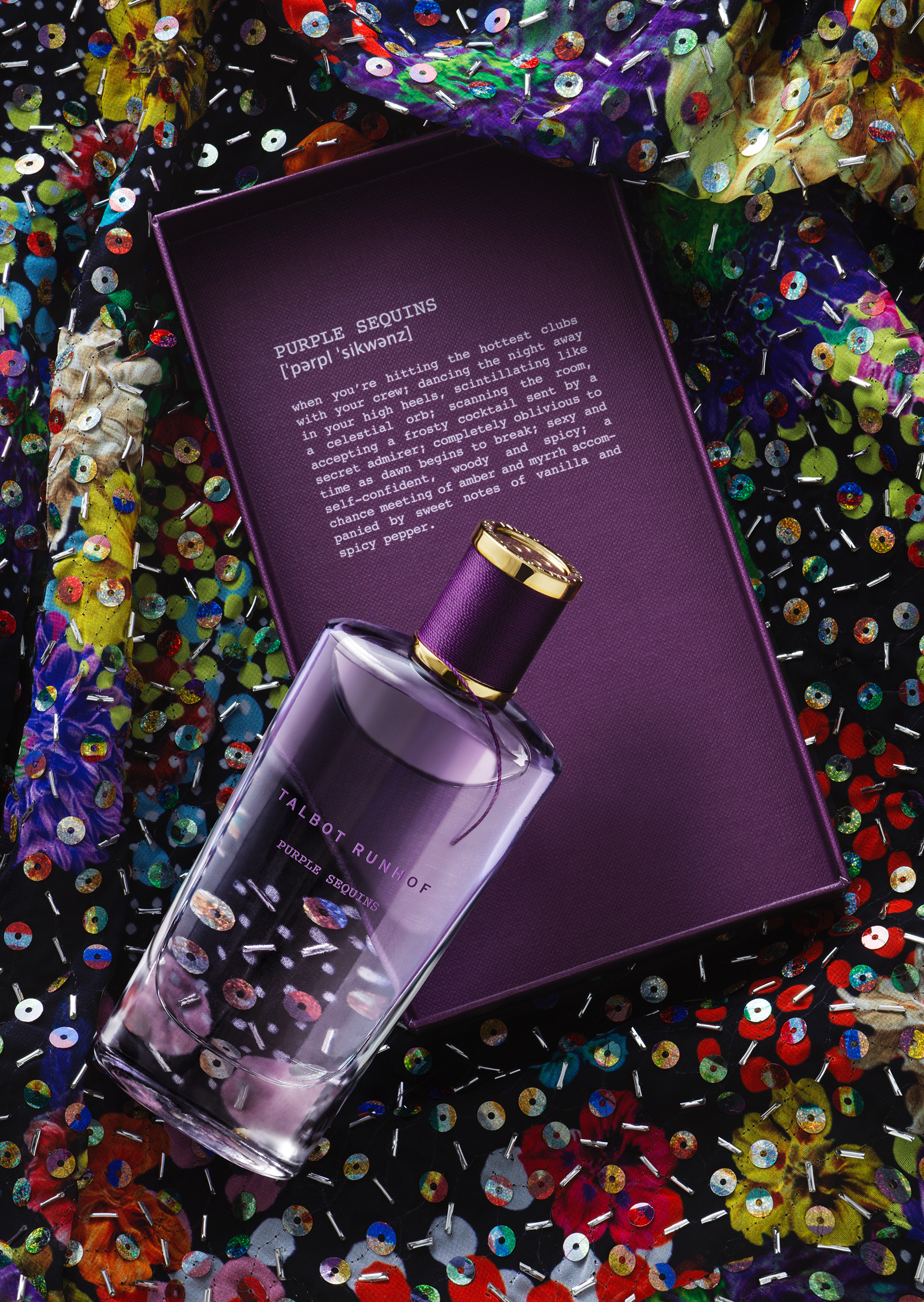 Eau de Parfum "Purple Sequins"