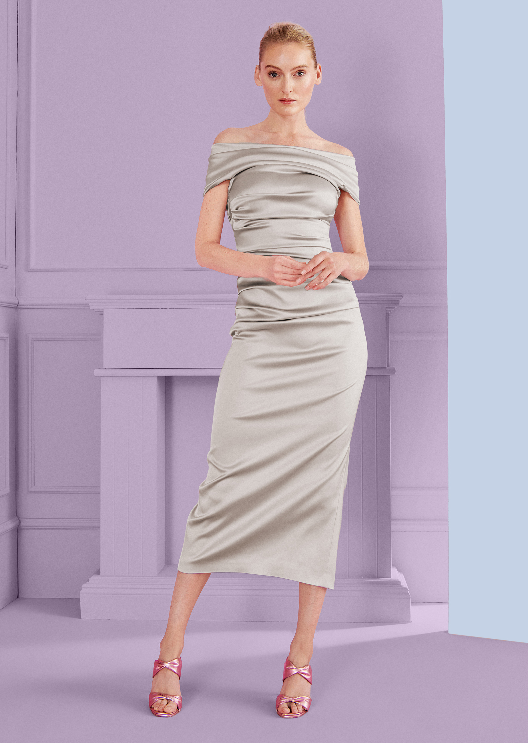 Midi Dress Rosso14