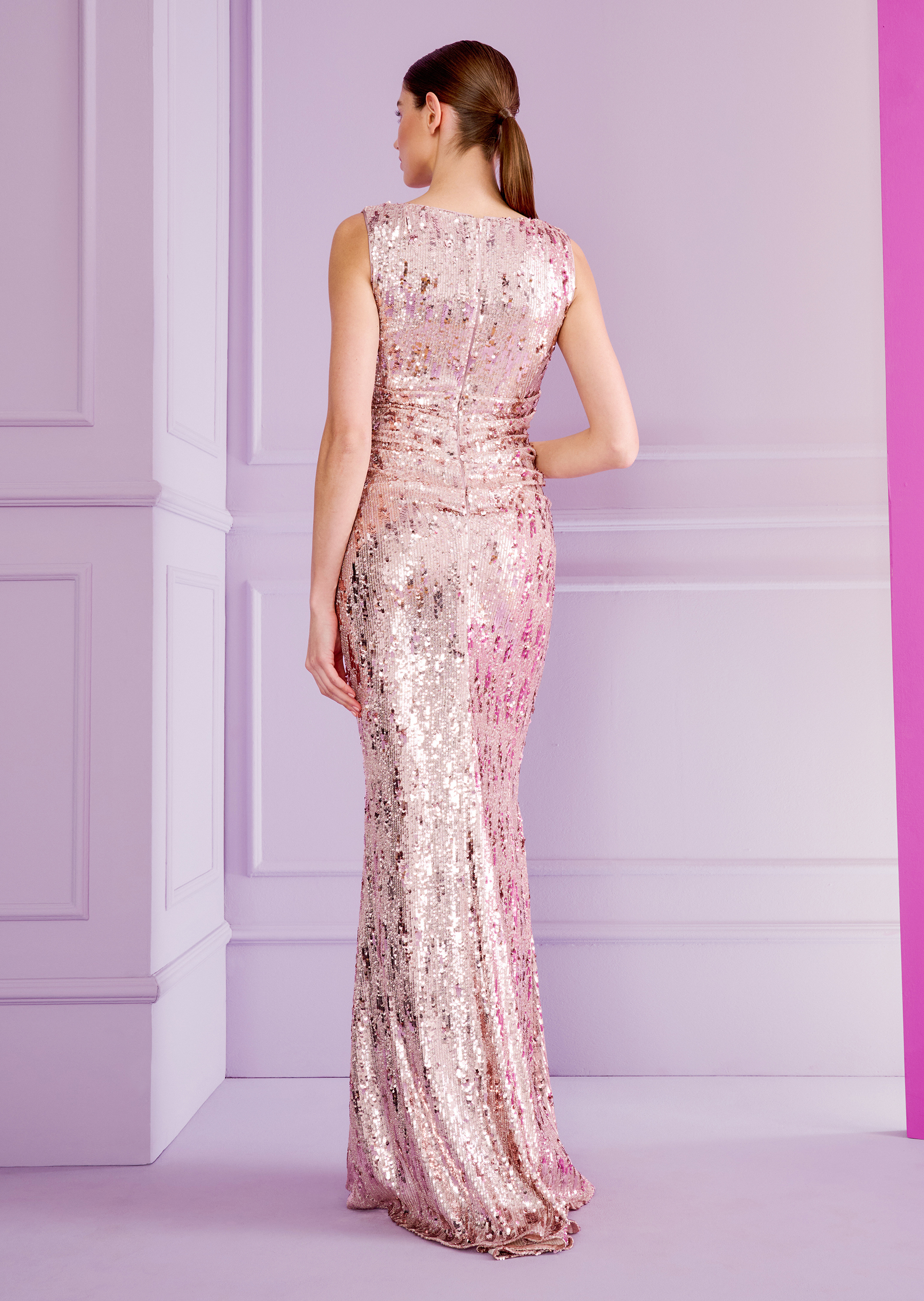 ダンス+バレエ type I drop / classic flower gray Evening Dress Bossa18 | Designer-Long Dresses | Talbot Runhof