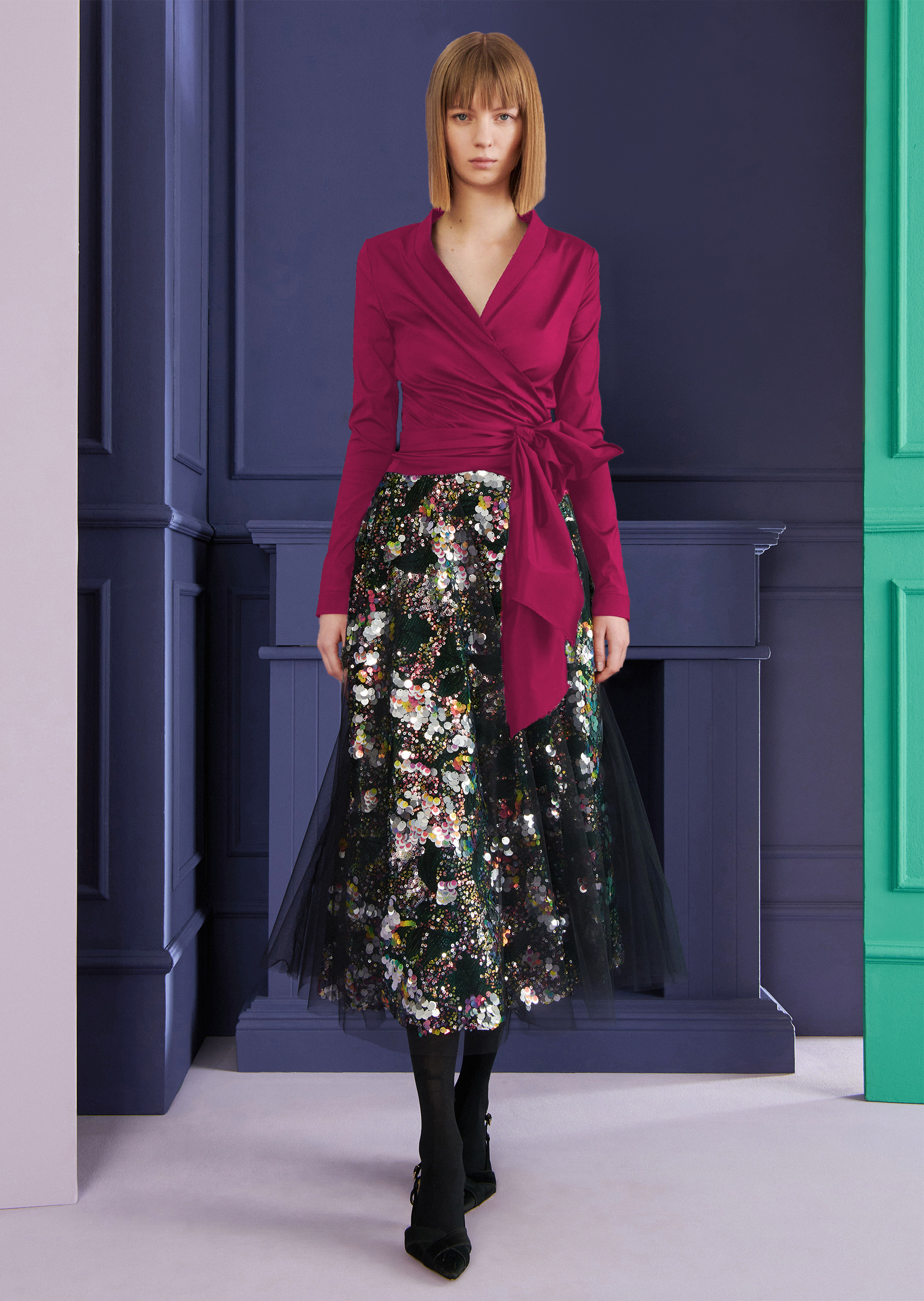 Top Naxos1 I Designer-Tops I Talbot Runhof