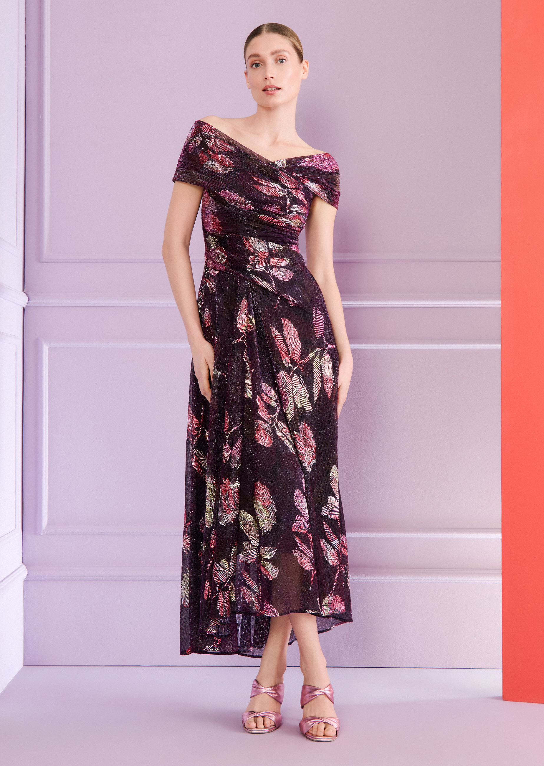 Midikleid Pomegranate1