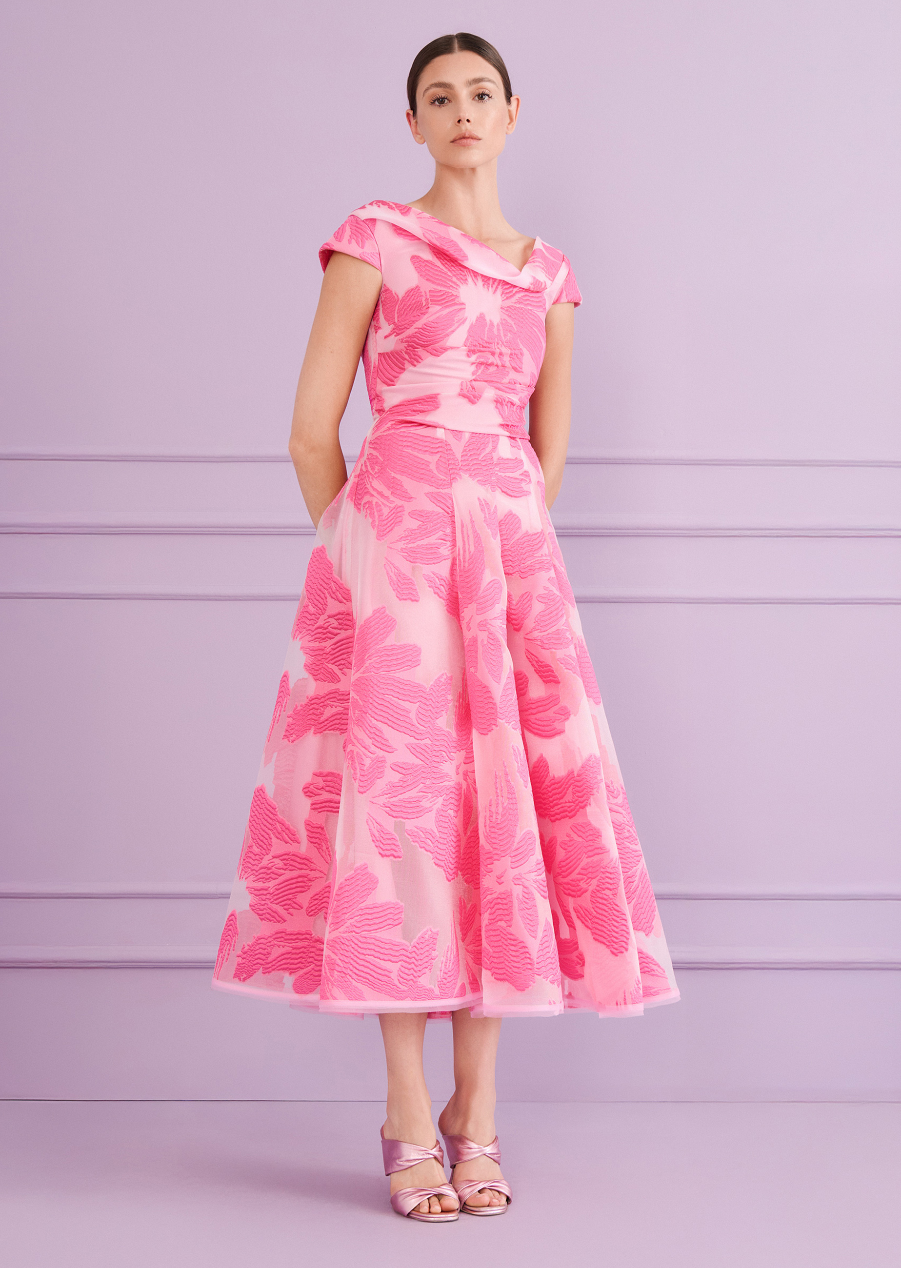 Midi Dress OM0540-07 QI10 334