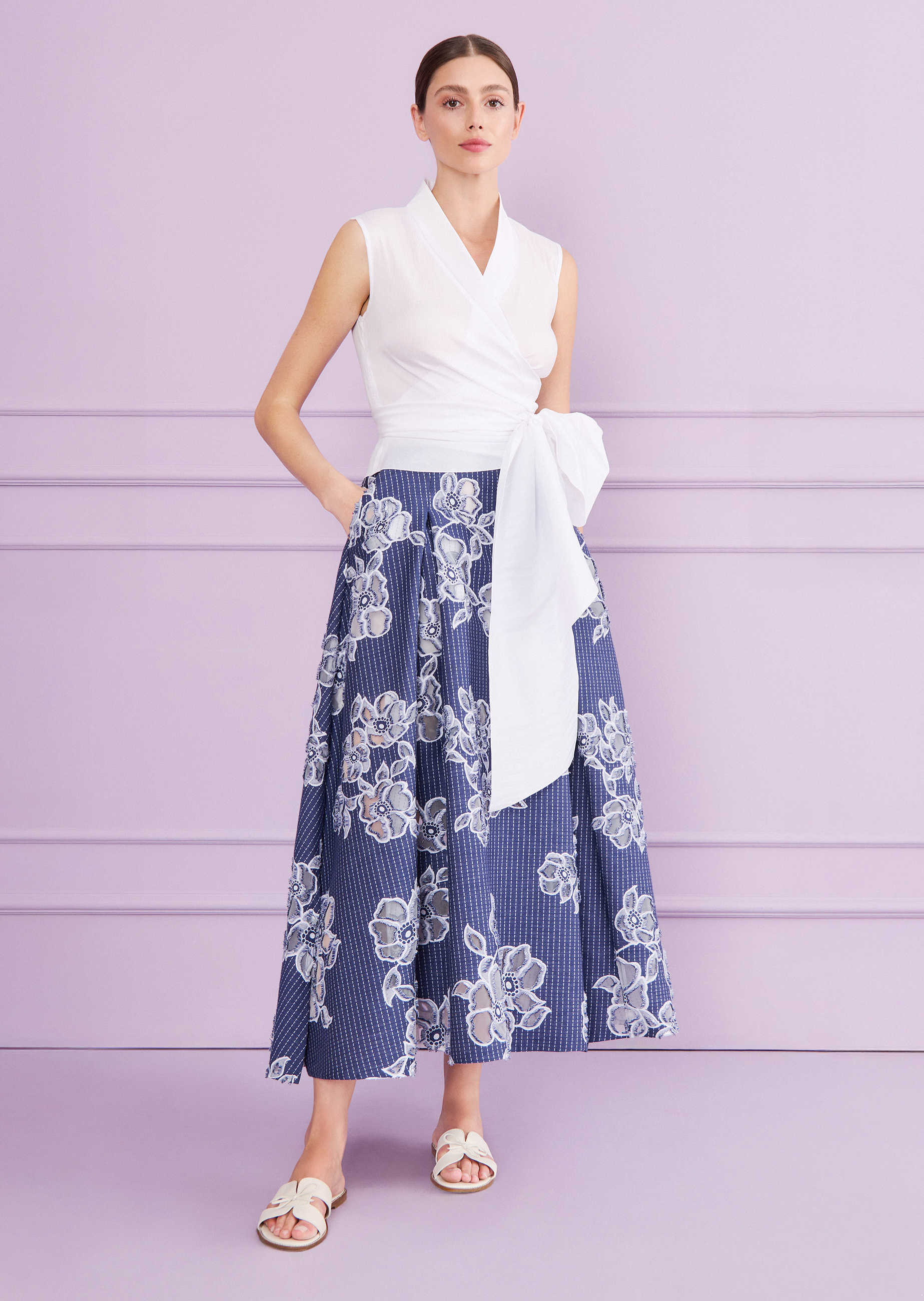 Midi Skirt ES0356-13 QD20 430