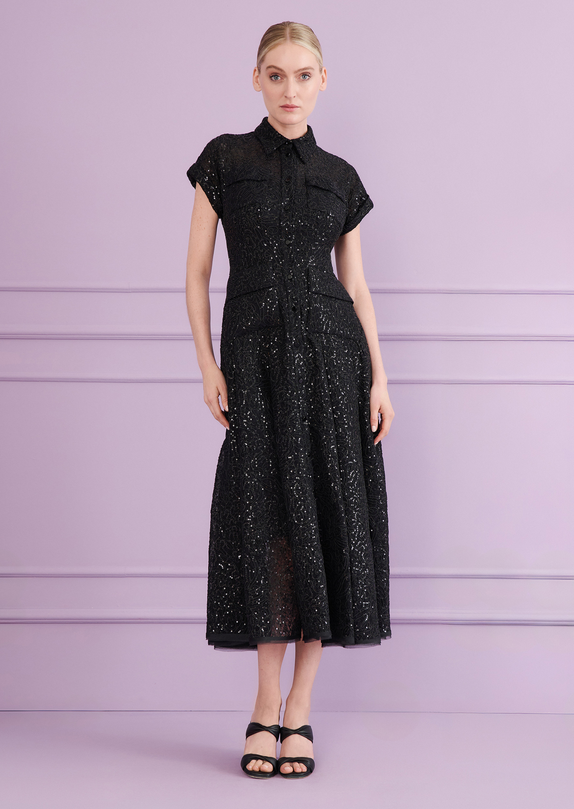 Midi Dress OM0931-01 QG20 999