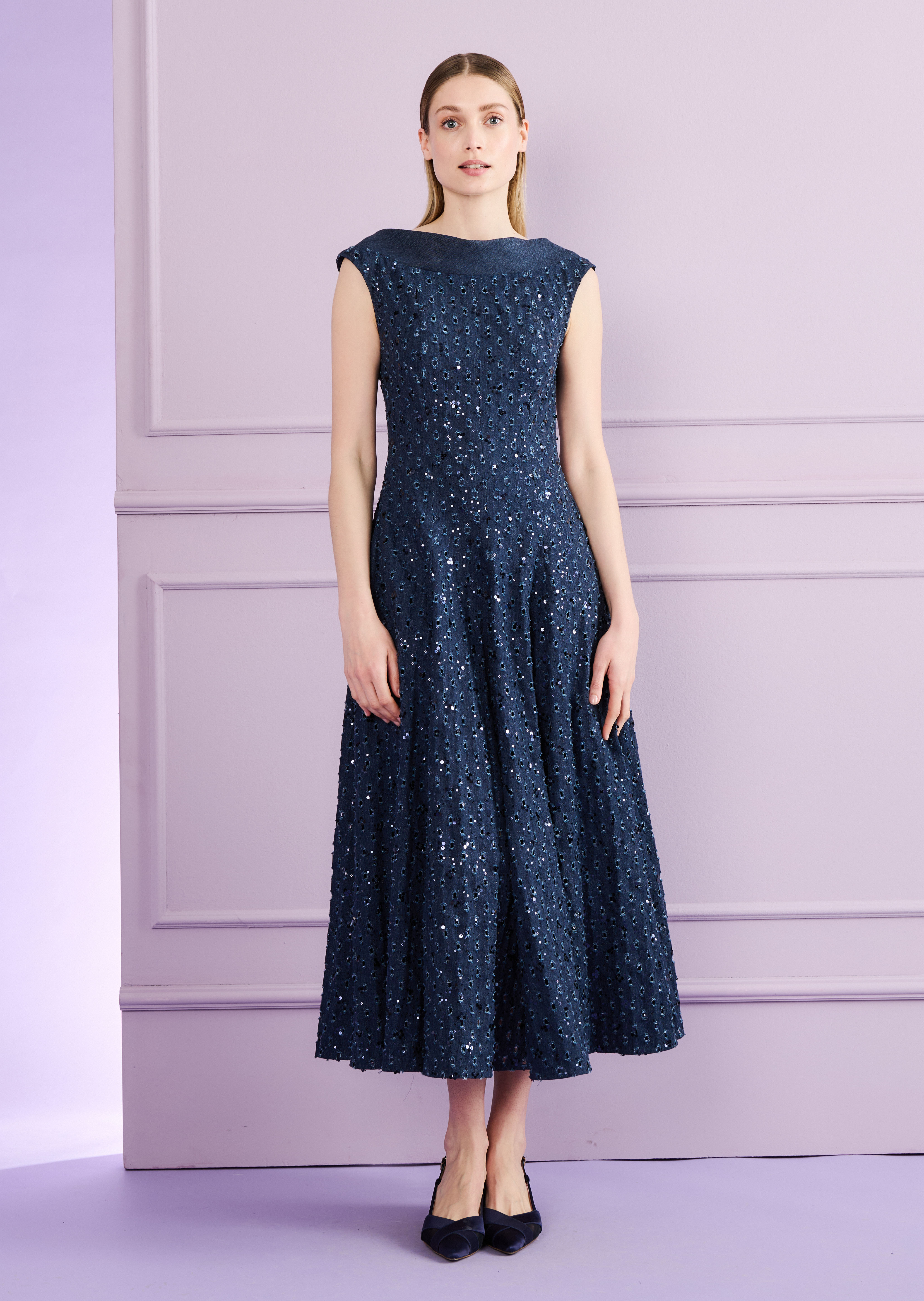 Midi Dress OM0134-19 PJ35 434