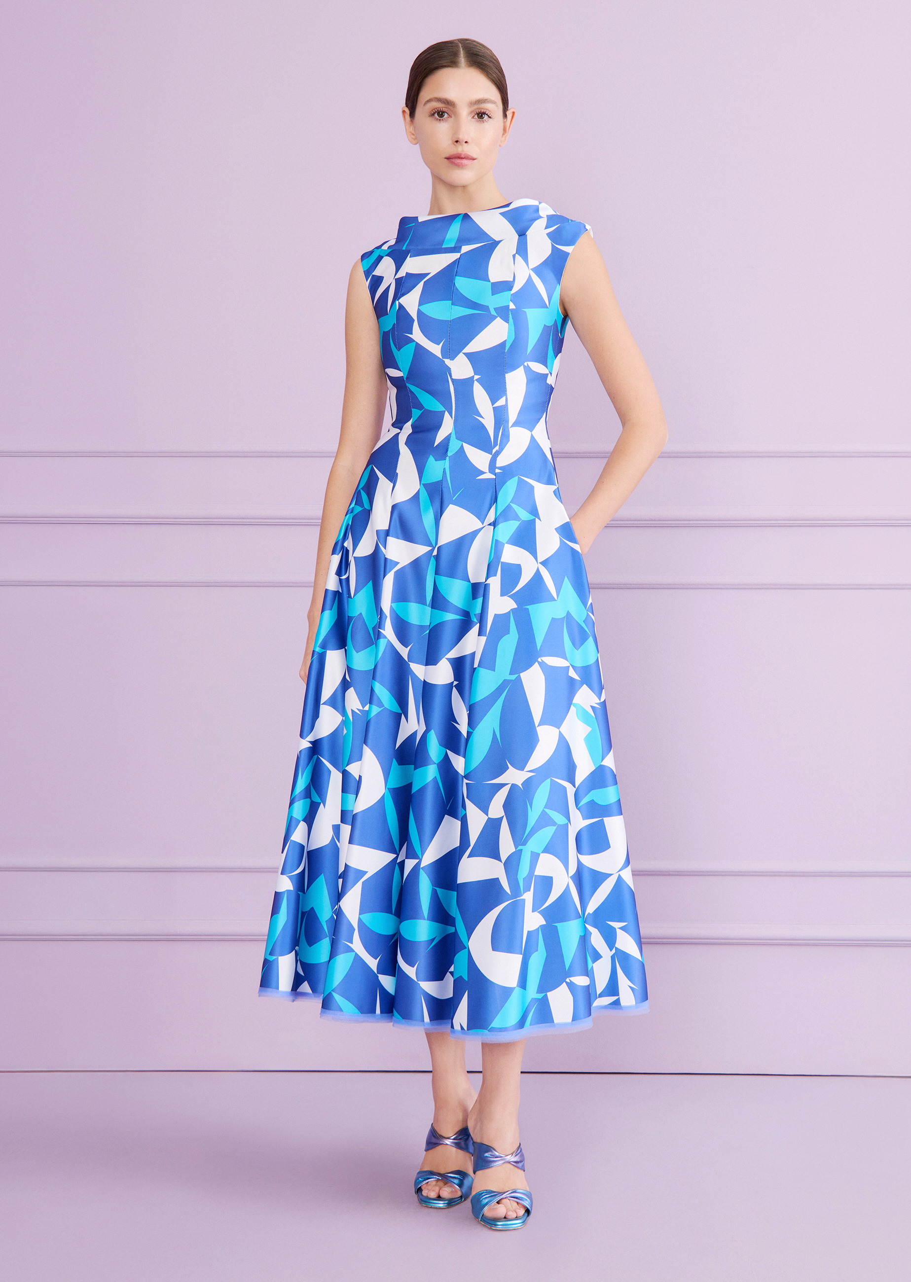 Midi Dress OM0134-20 QS25 408