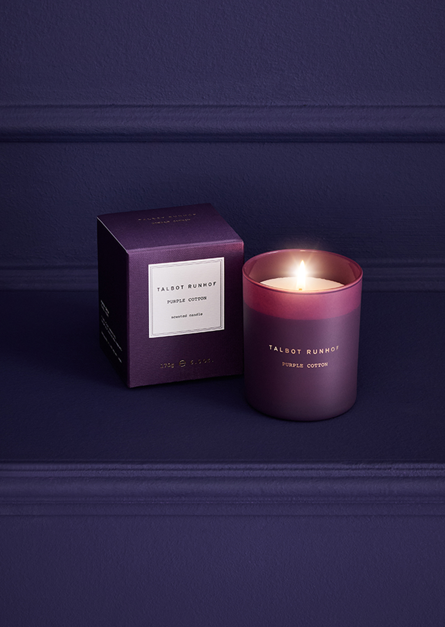 Duftkerze "Purple Cotton"